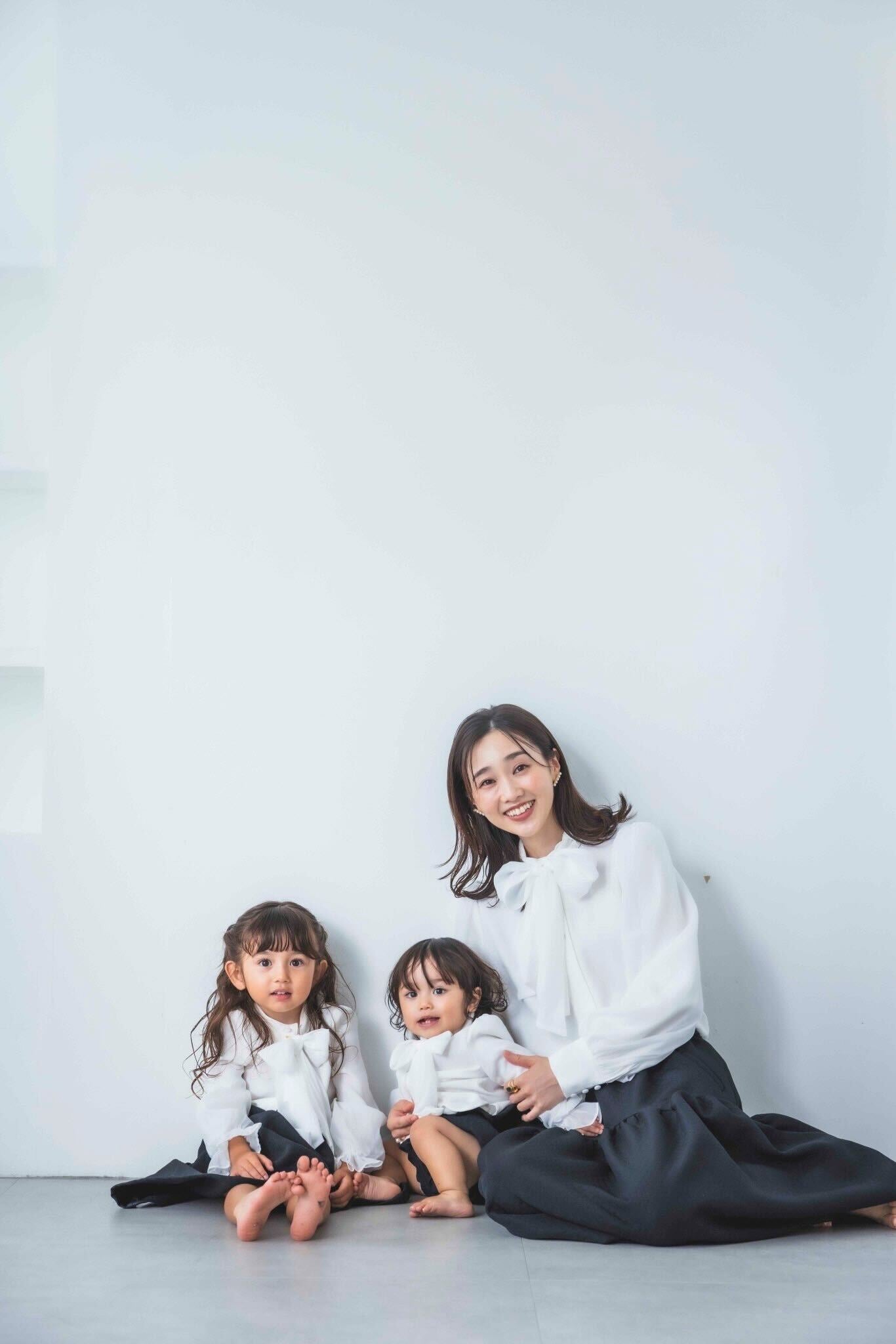 とろみ素材のお出かけブラウス (ブラック)