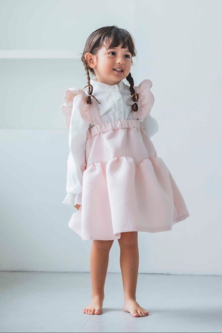 キルティングワンピース for kids(ピンク)