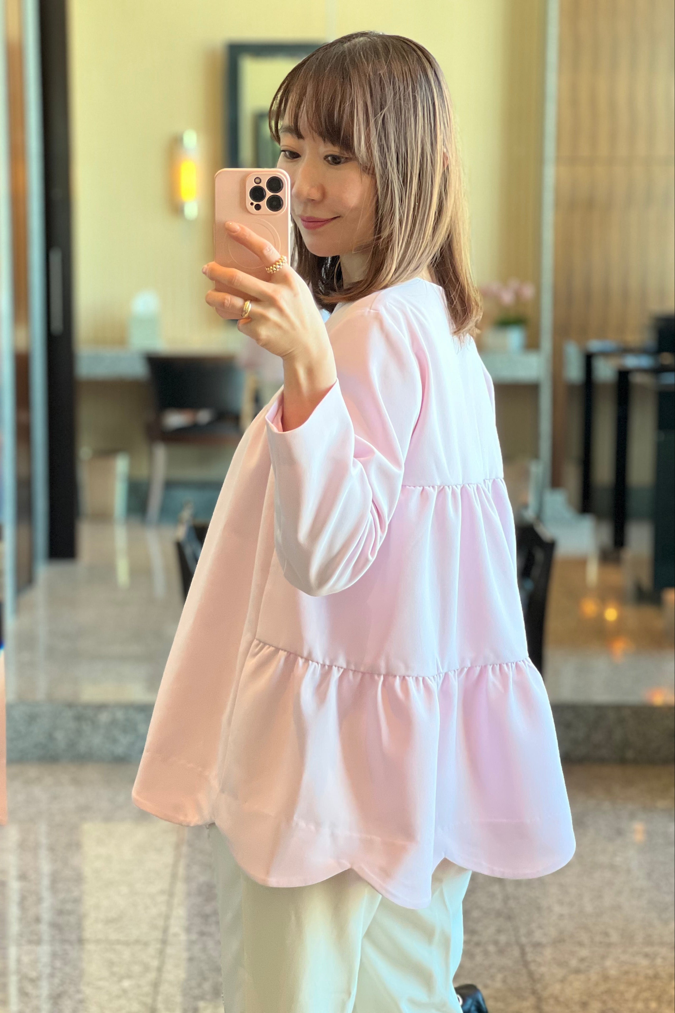 美人トップス(ライトピンク)