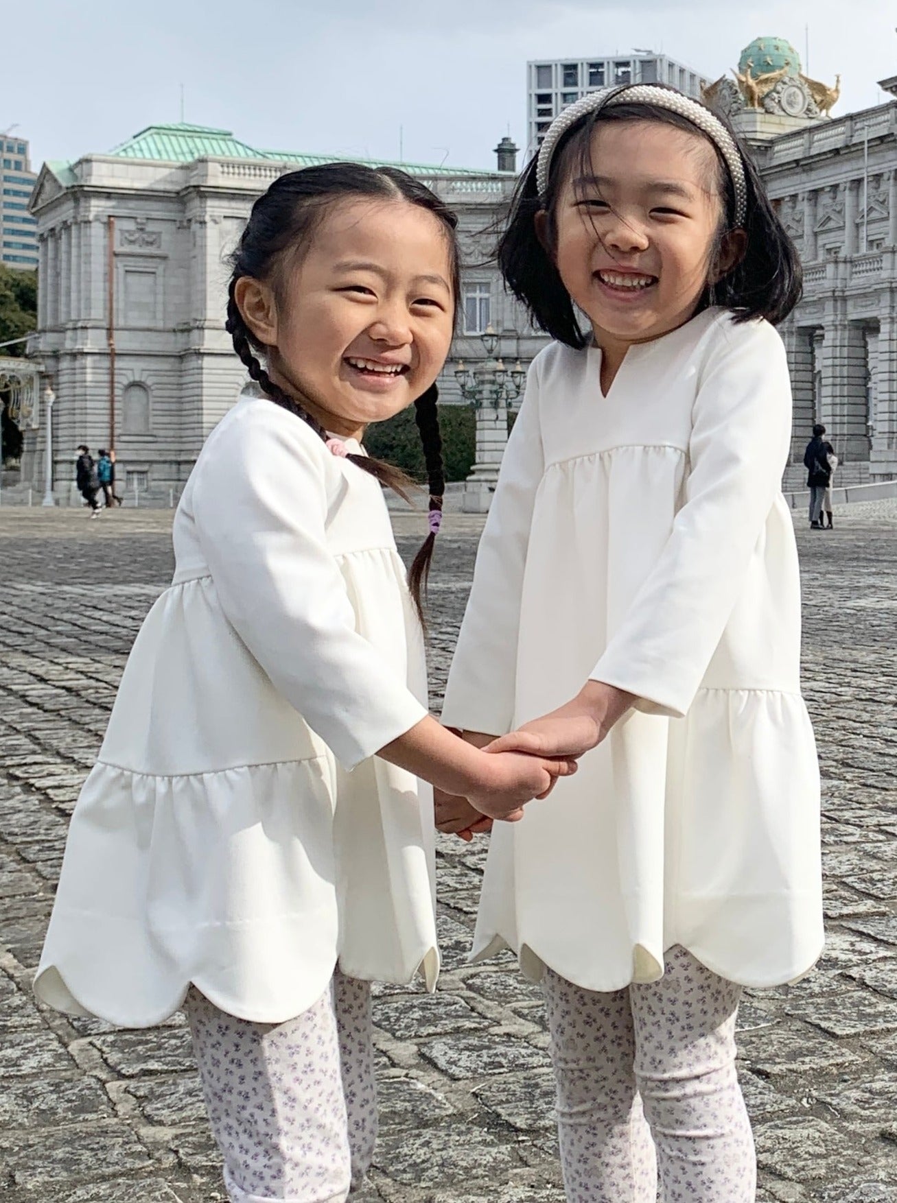 美人トップス for kids(ホワイト)