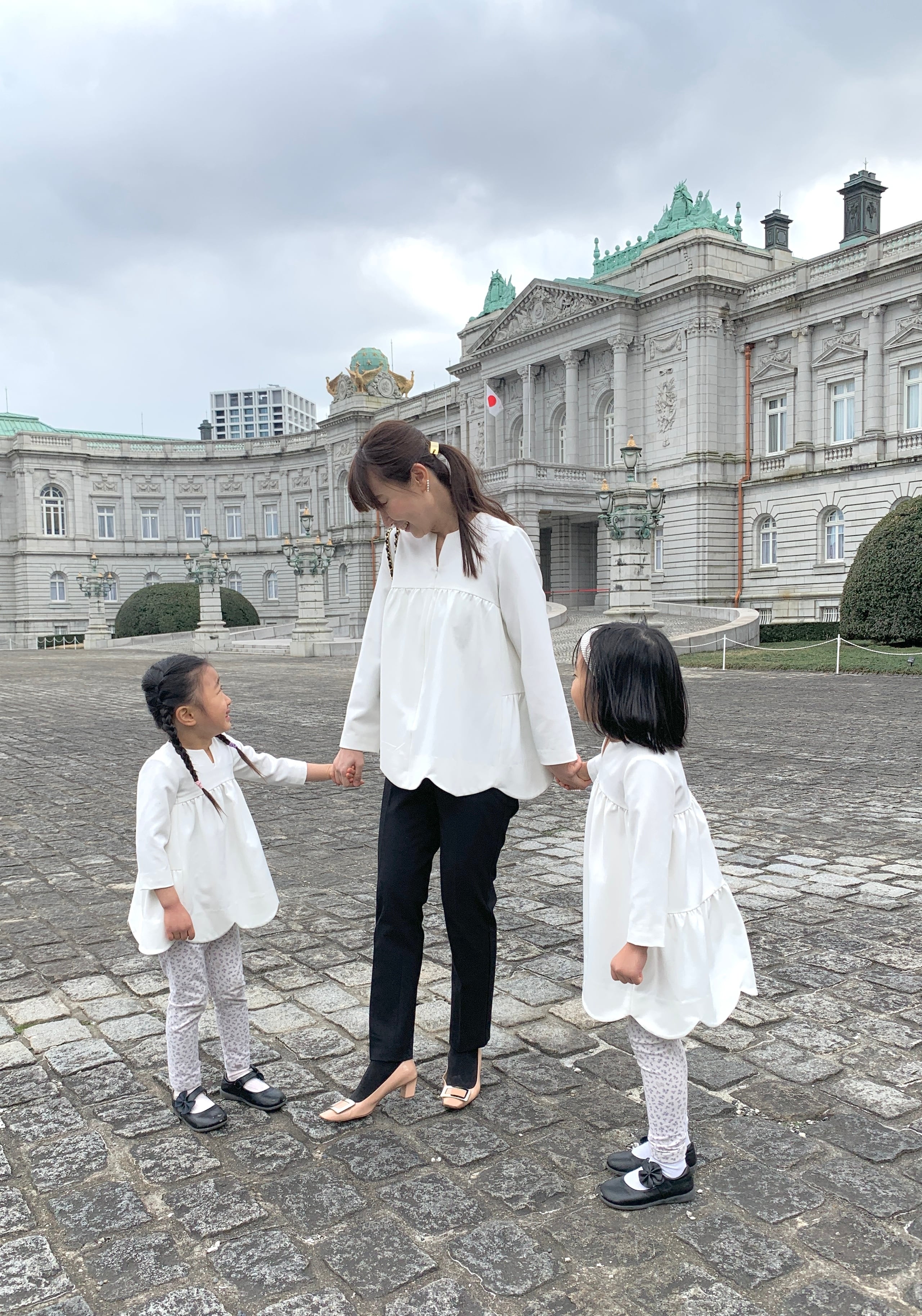 美人トップス for kids(ホワイト)