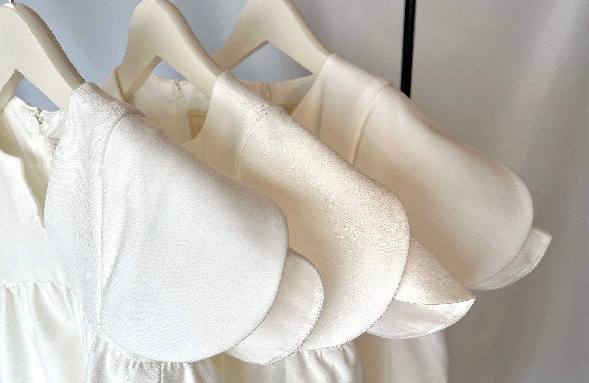 美人トップスペタルスリーブ for kids(ホワイト)