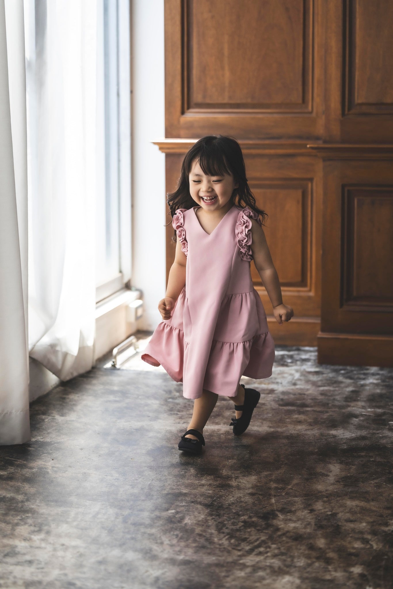 【美品】bitnabi par-lang ドレス ピンク par-langドレス for kids（ピンク）【お上品な授乳服のお店bitnabi】