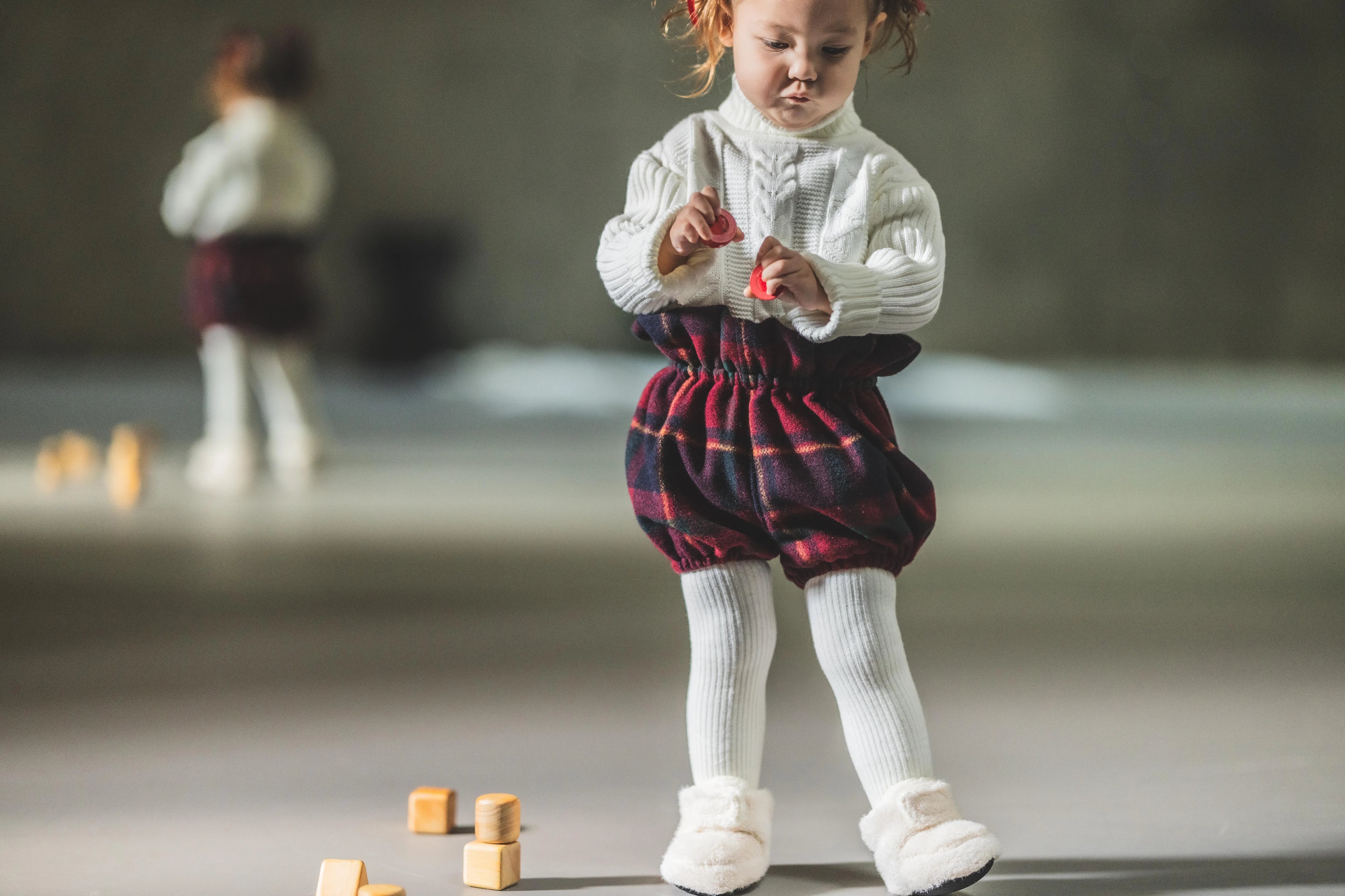 POPPO（ウールチェック）