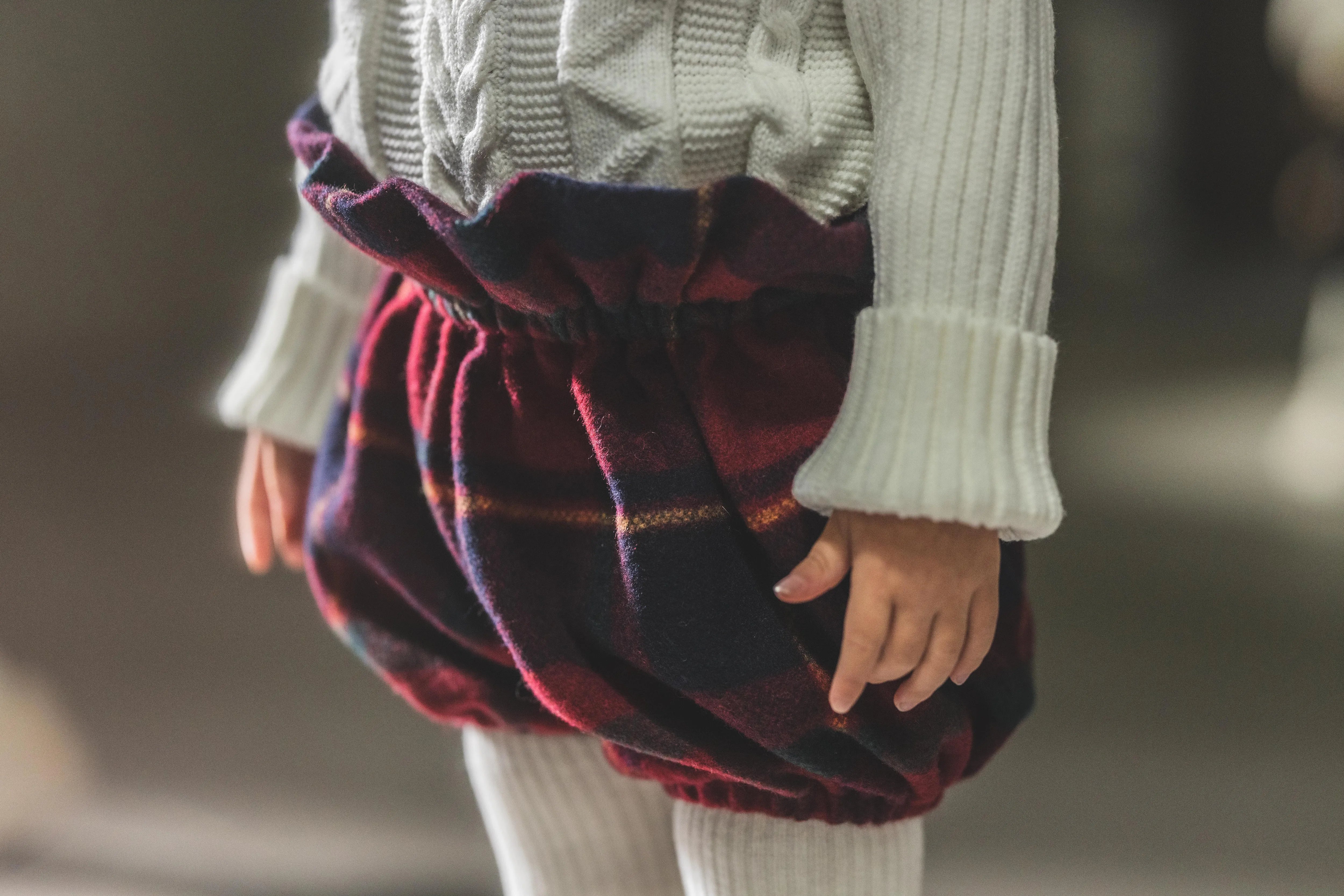 POPPO（ウールチェック）