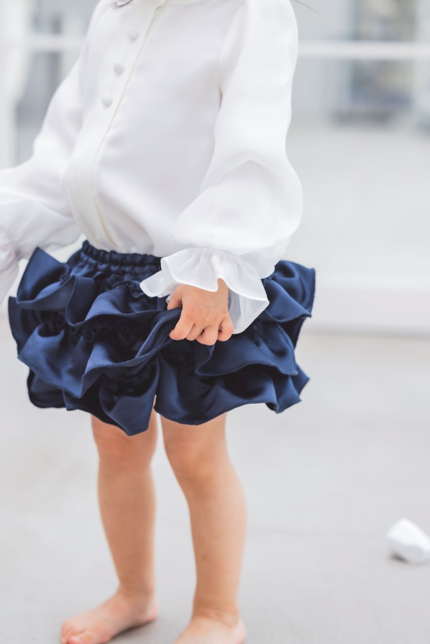 POPPO（ぽわんサテン フリル）