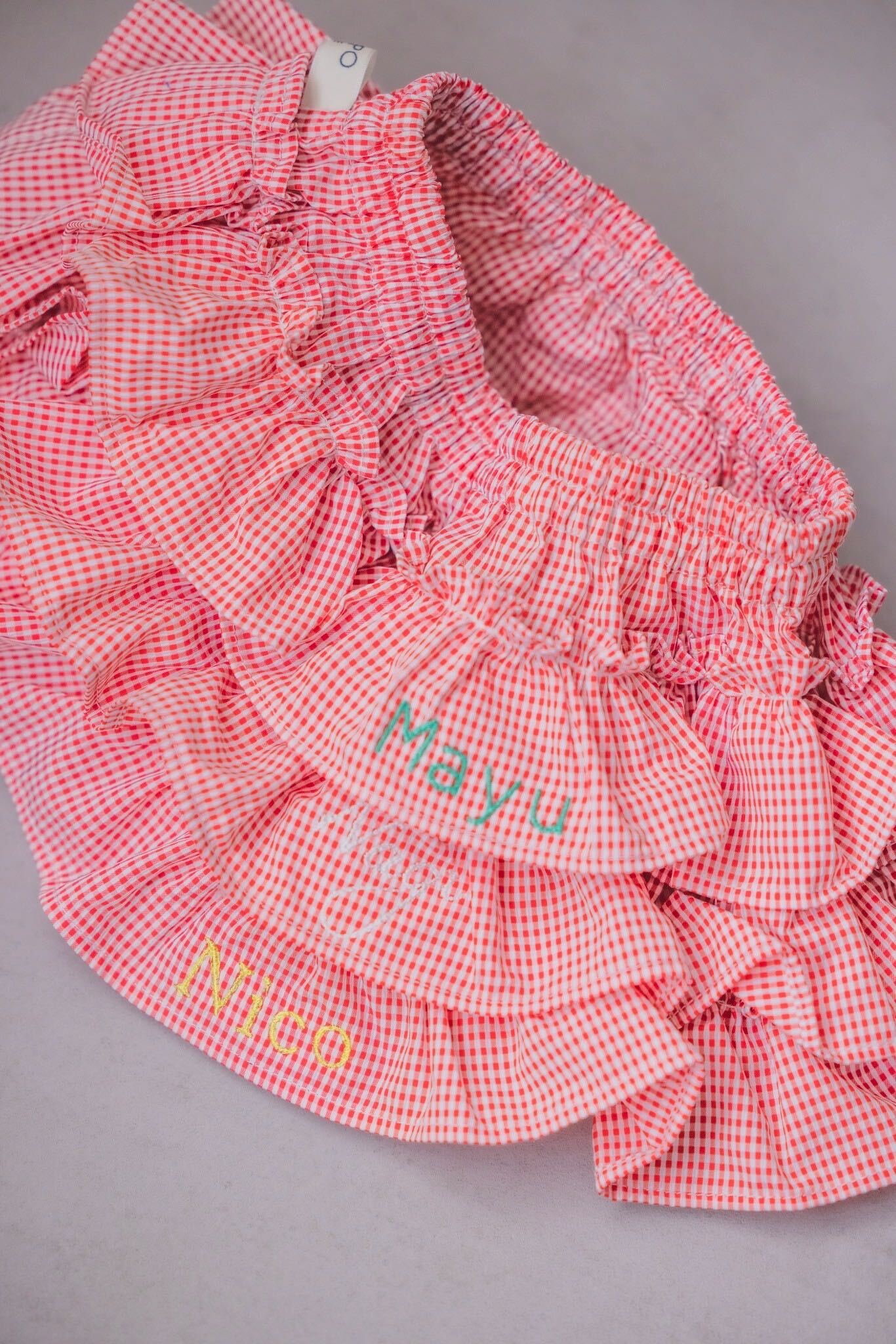 【POPPO HAE】ネーム刺繍お申込ページ