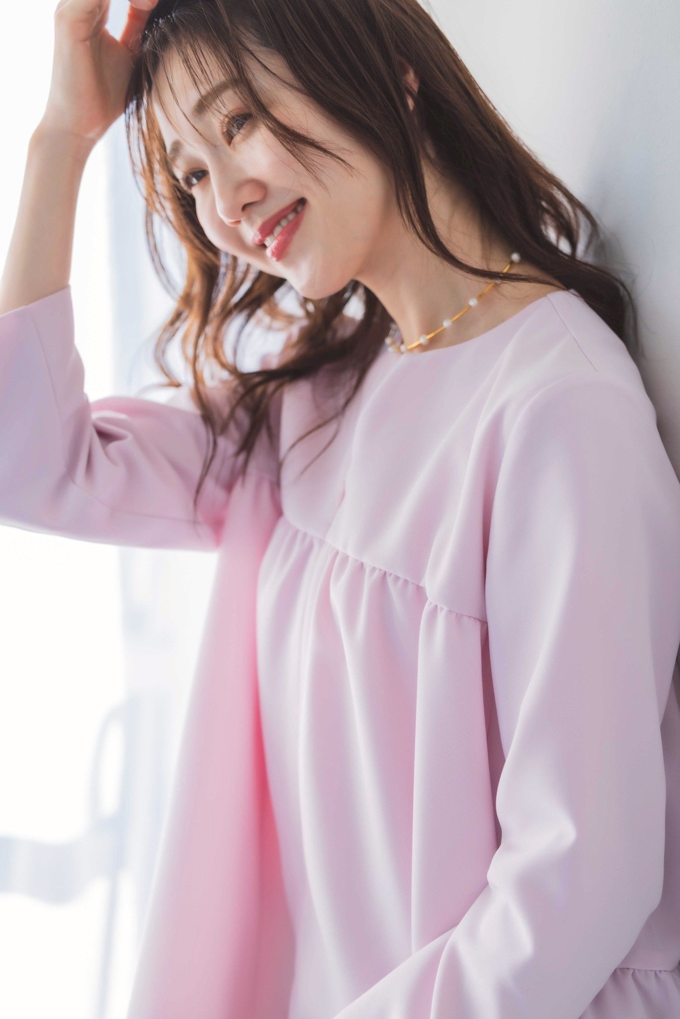 美人トップス（ライトピンク）