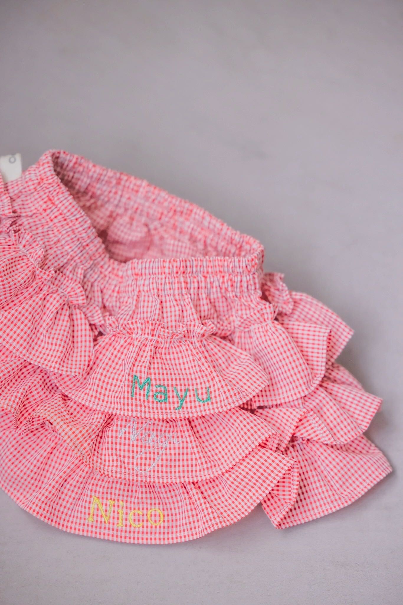 【POPPO HAE】ネーム刺繍お申込ページ