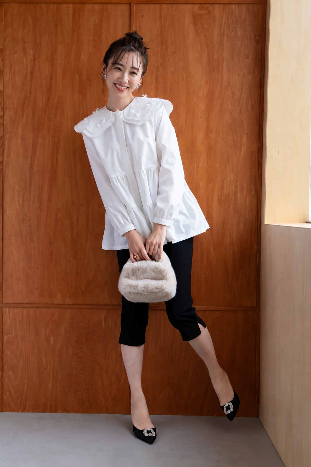 【予約販売】サルランリボンセーラーシャツ
